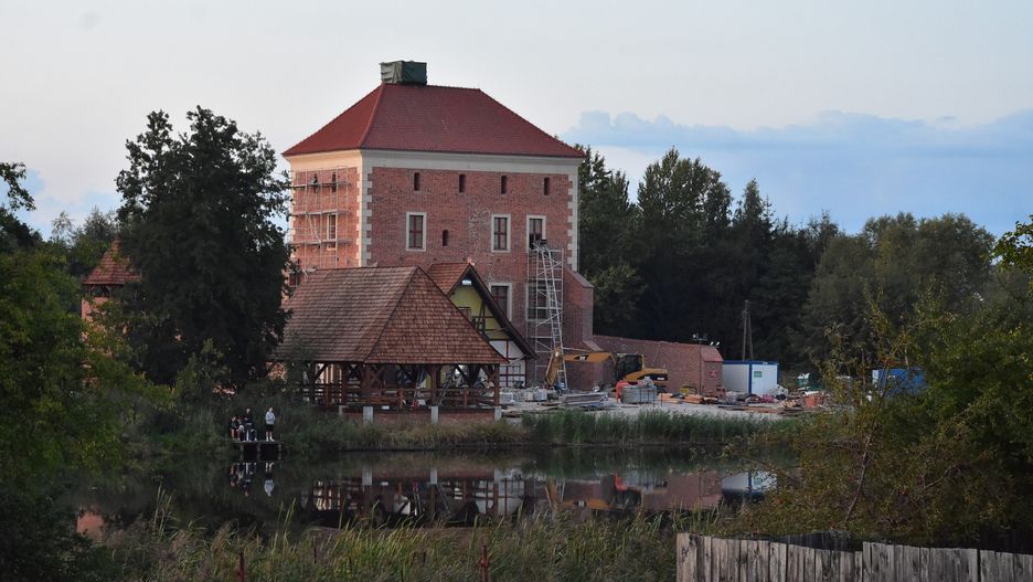 Rewitalizowany zamek w Gołańczy