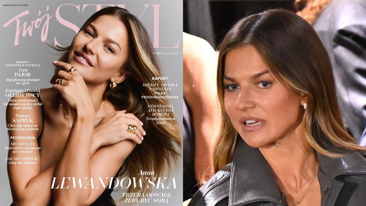 Anna Lewandowska śle uśmiechy z nowych okładek