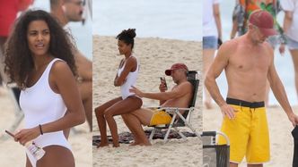 Rozmarzony Vincent Cassel fotografuje pośladki młodszej o 31 lat żony na plaży w Brazylii (ZDJĘCIA)