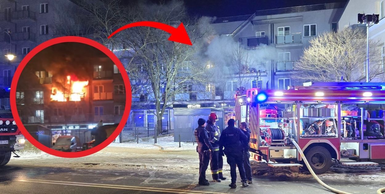 Pożar mieszkania przy ul. 3 maja. Relacja służb i świadków!
