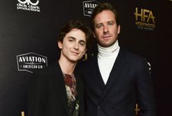 Młody gwiazdor żartował z Armie'ego Hammera? Chalamet zdziwiony skłonnościami kolegi po fachu