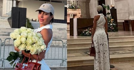 Georgina Rodriguez zawitała do sanktuarium w Fatimie. Internauci OBURZENI jej strojem: "Brak szacunku"