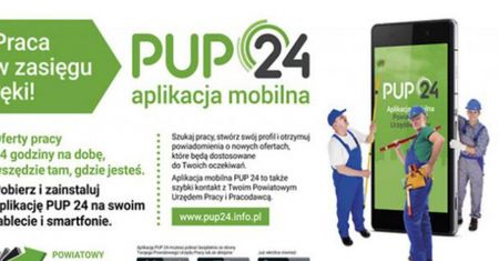 Praca w zasięgu ręki - aplikacja mobilna PUP 24 w Chodzieży