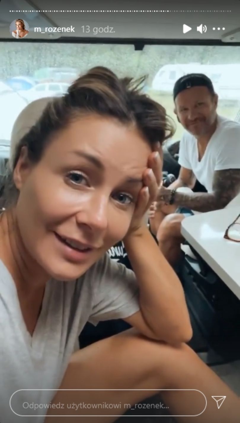 Małgorzata Rozenek już ma dość życia w kamperze?
