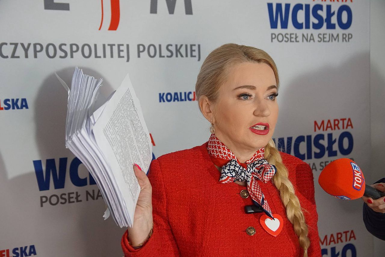 Posłanka Marta Wcisło