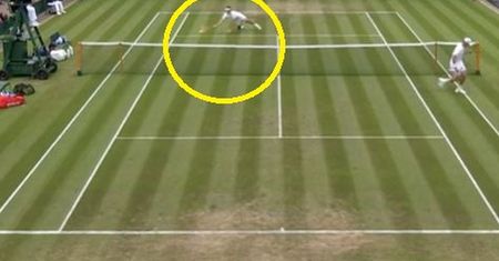 Cieszył się z punktu, a za chwilę... Kuriozum na Wimbledonie (wideo)