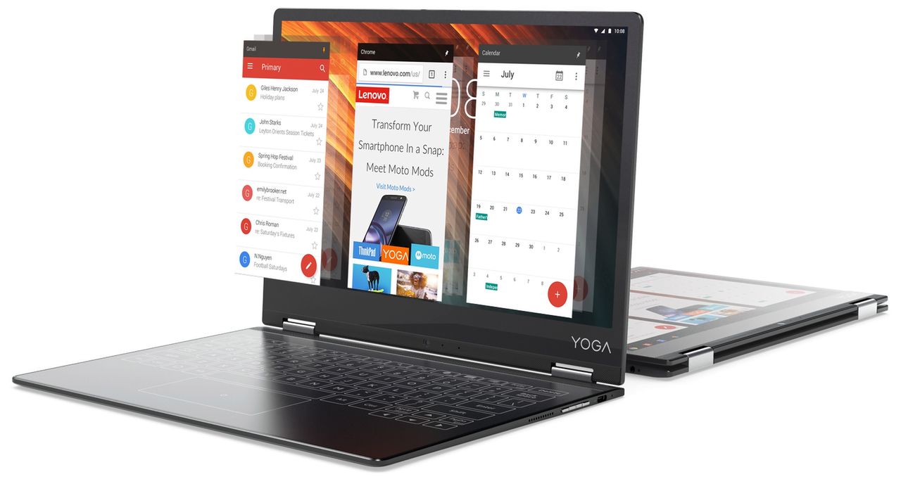 Lenovo Yoga A12: budżetowa wersja Yoga Booka z Androidem 6.0