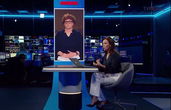 Oburzenie na wywiad Doroty Wysockiej-Schnepf w TVP Info. Są skargi do KRRiT