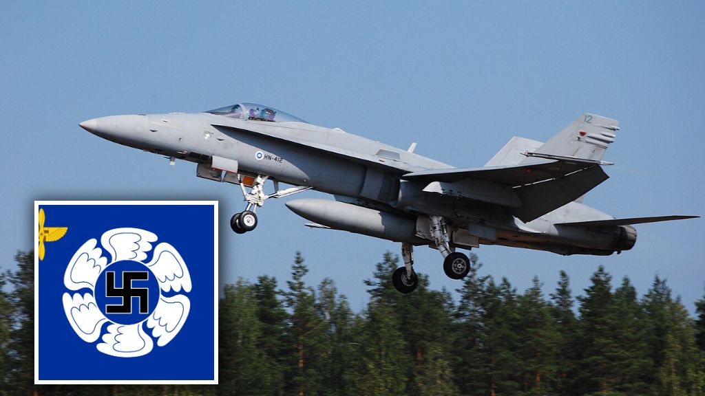 Fiński samolot F-18