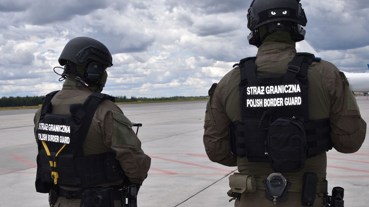 Interwencja specjalsów na wrocławskim lotnisku