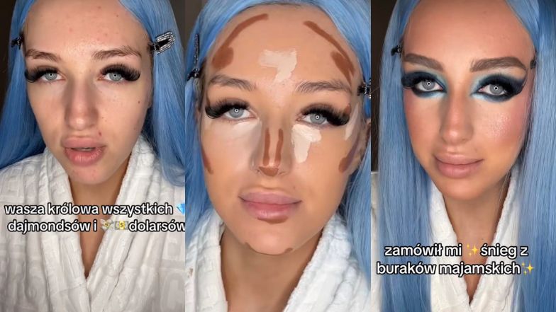 Caroline Derpienski pokazała przygotowania do sesji