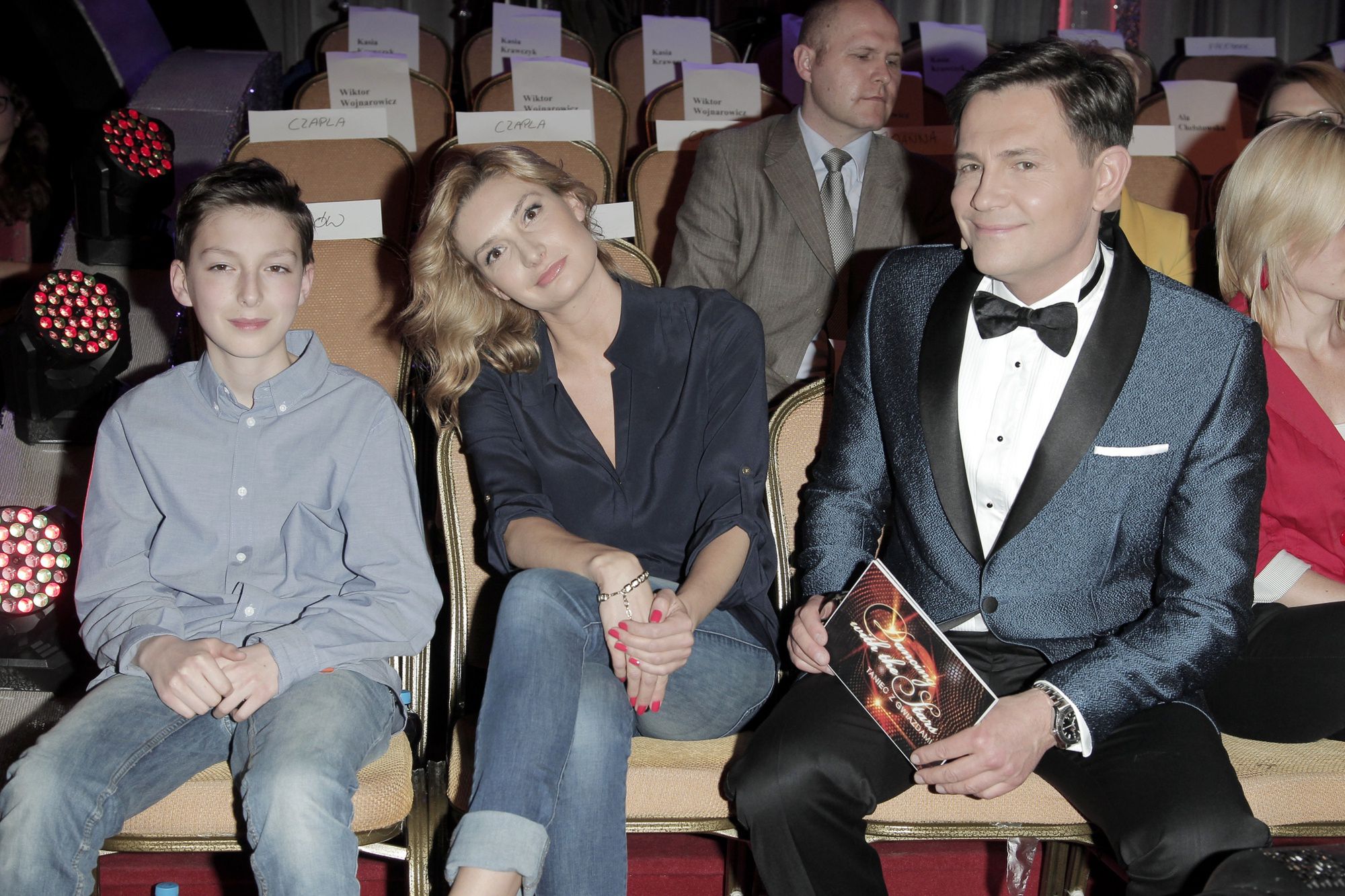 Maksymilian Ibisz, Patrycja Madejska i Krzysztof Ibisz