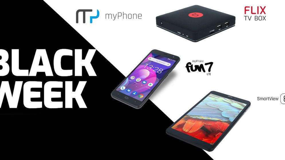 Black Week 2019 z myPhone. W Czarny Piątek smartfony, tablety i Android TV Box(fot. Materiały prasowe)
