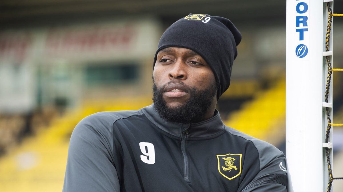 Livingston FC Media Access
LIVINGSTON, SCOTLAND - FEBRUARY 01: Jay Emmanuel-Thomas is pictured during a Livingston Press Conference at the Tony Macaroni Arena, on February 01, 2021, in Livingston, Scotland. (Photo by Craig Foy/SNS Group via Getty Images)
Craig Foy - SNS Group
20202021, football, soccer, bestof, topix
