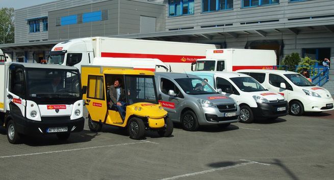 Poczta Polska planuje wymianę wszystkich swoich aut na elektryczne