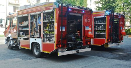 Strażacy z Lublina z nowymi wozami strażackimi. Sprzęt za ponad 3,4 mln zł już w akcji [ZDJĘCIA]
