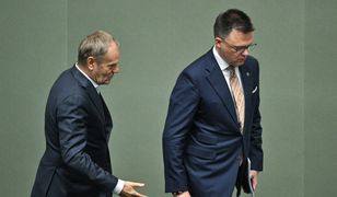 Napięte kulisy współpracy Tuska i Hołowni. Trudne relacje w koalicji