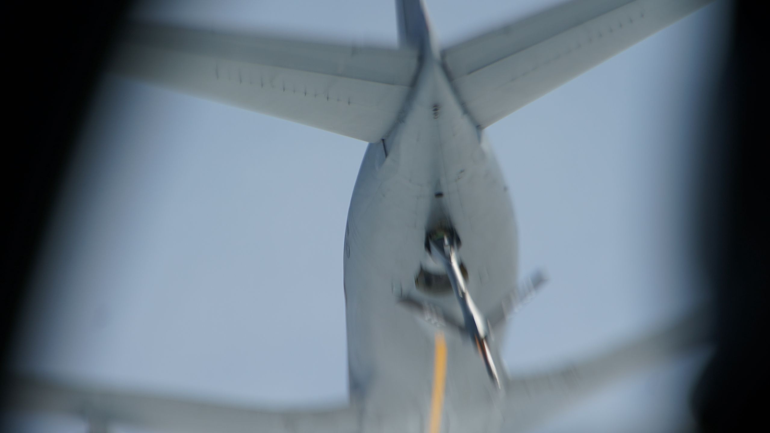Tankowanie w powietrzu samolotu AWACS