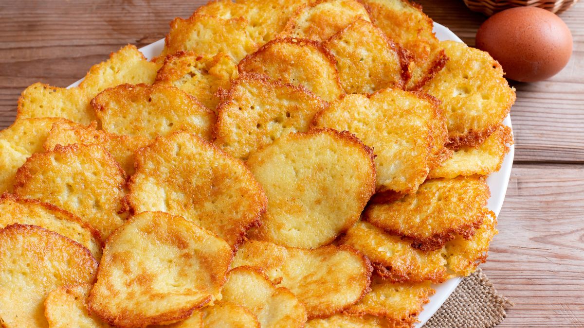 Homemade traditional fried potato pancakes (latke for Hanukkah) served with sour cream and greens on dish. Rustic wooden background concept.
Homemade traditional fried potato pancakes (latke for Hanukkah) on dish. Rustic wooden background concept.
Julia Ahanova
potato, pancake, draniki, latkes, fritter, Ukrainian, vegetable, vegetarian, dish, food, fried, garlic, garnish, golden, gourmet, green, homemade, breakfast, cake, cooking, cream, crunchy, cuisine, delicious, lunch, meal, nutrition, onion, organic, plate, prepared, russian, rustic, sauce, serving, snack, sour, table, tasty, traditional, wooden, yellow, potato, pancake, draniki, latkes, fritter, ukrainian, vegetable, vegetarian, dish, food, fried, garlic, garnish, golden, gourmet, green, homemade, breakfast, cake, cooking, cream, crunchy, cuisine, delicious, lunch, meal, nutrition, onion, organic, plate, prepared, russian, rustic, sauce, serving, snack, sour, table, tasty, traditional, wooden, yellow