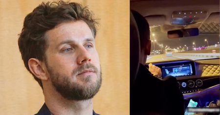 Antek Królikowski relacjonuje NOCNĄ przejażdżkę samochodem, słuchając WYMOWNEJ piosenki