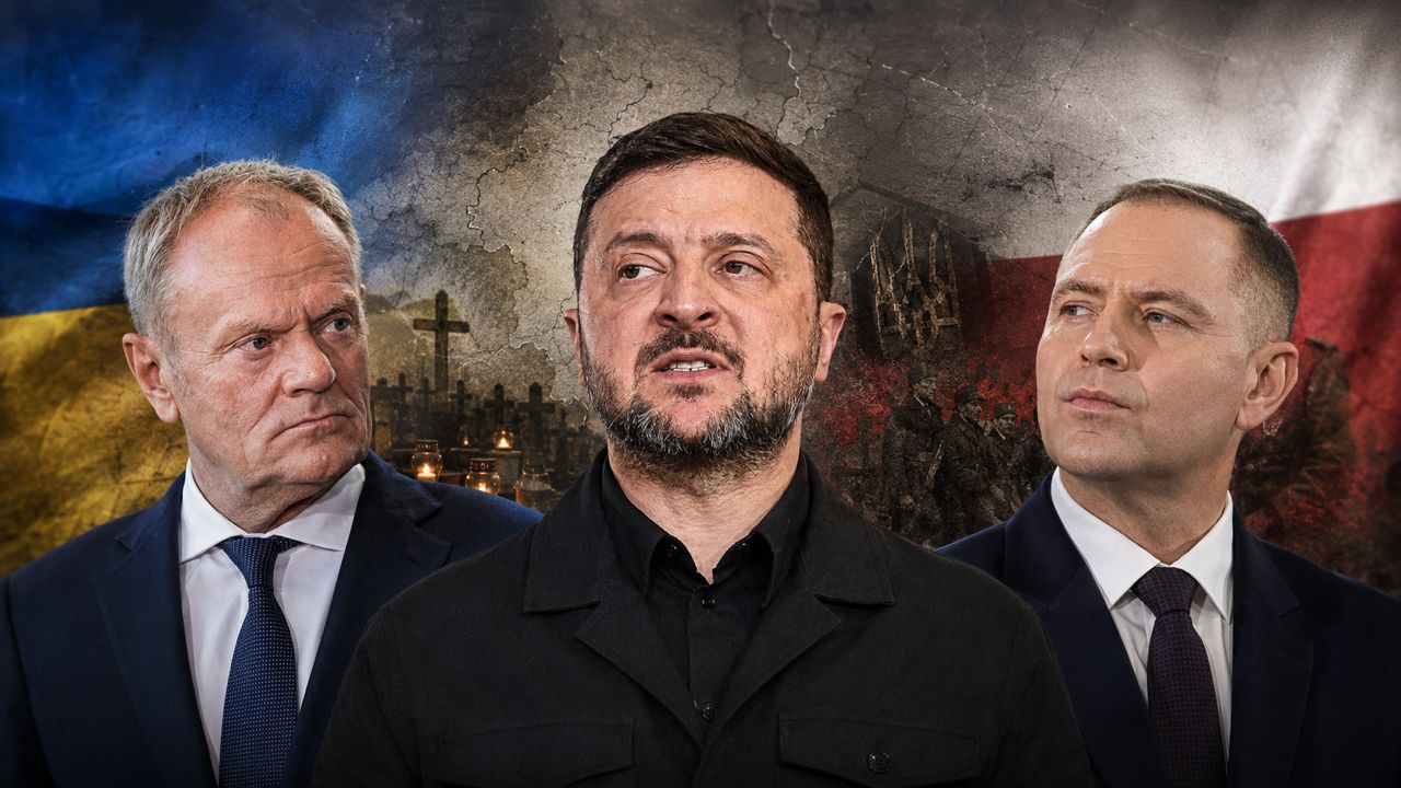 Zełenski chce uhonorować dowódców UPA — Polska nie planuje twardej odpowiedzi