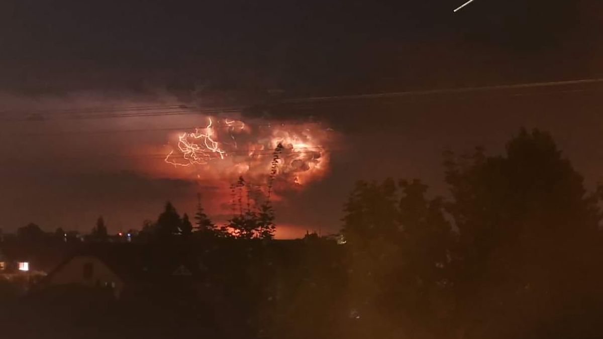 Potężna burza w Czechach.