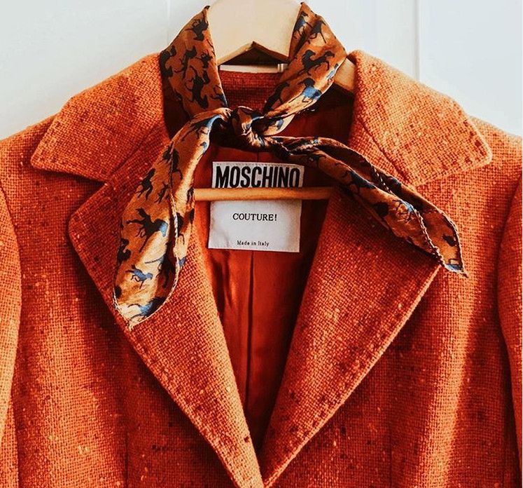 Marynarka Moscino kupiona za 15 zł w second handzie