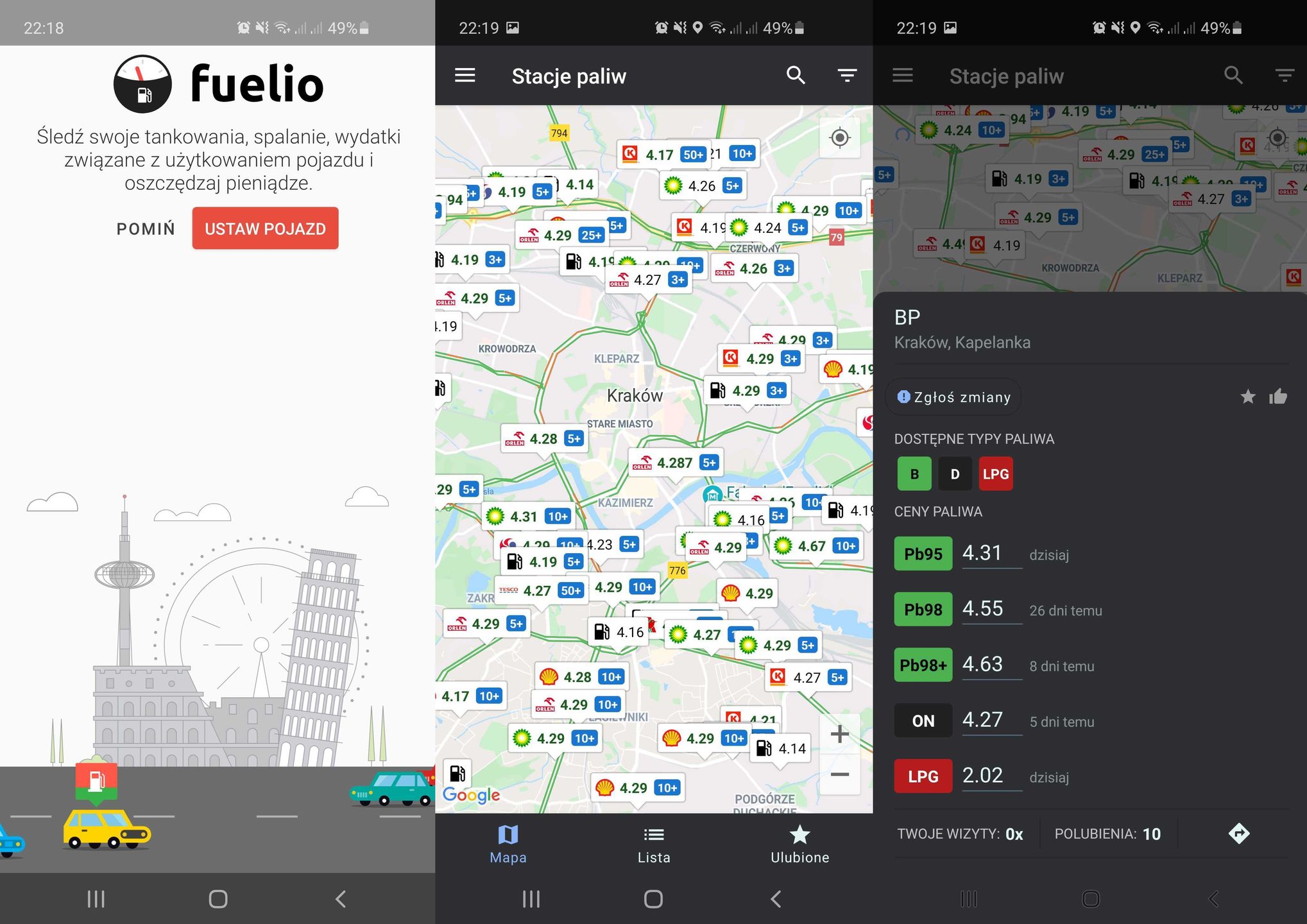 Fuelio, fot. Oskar Ziomek.