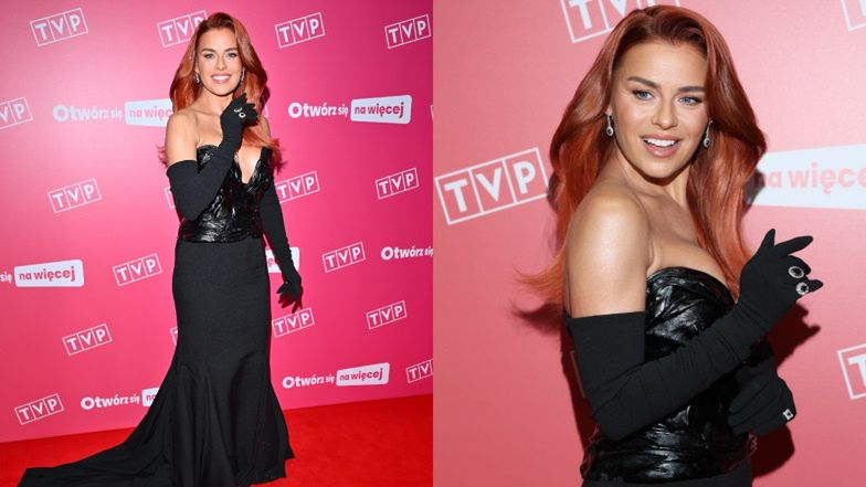 Natasza Urbańska na konferencji ramówkowej TVP