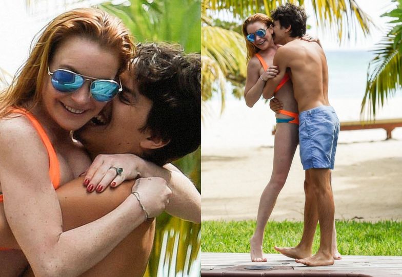 Lindsay Lohan z narzeczonym na Mauritiusie