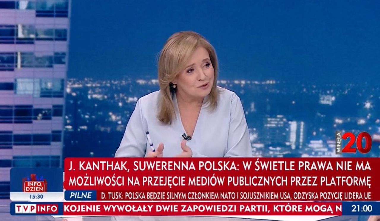Danuta Holecka przez ostatnie lata była twarzą TVP