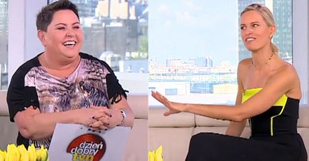 Kurkova do Wellman: "Wyglądasz seksownie i zwierzęco!"