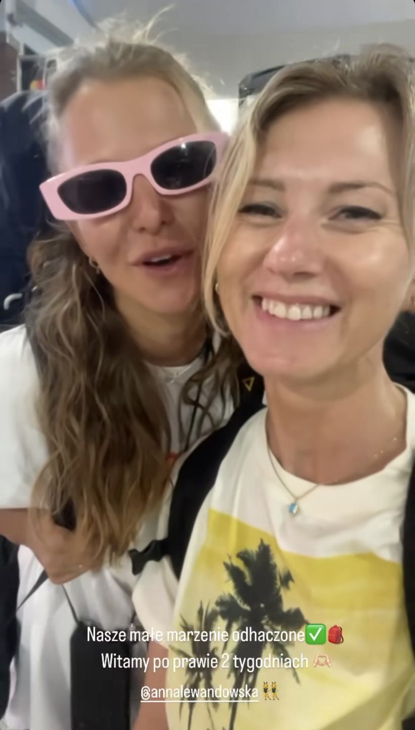 Anna Lewandowska i Aleksandra Dec