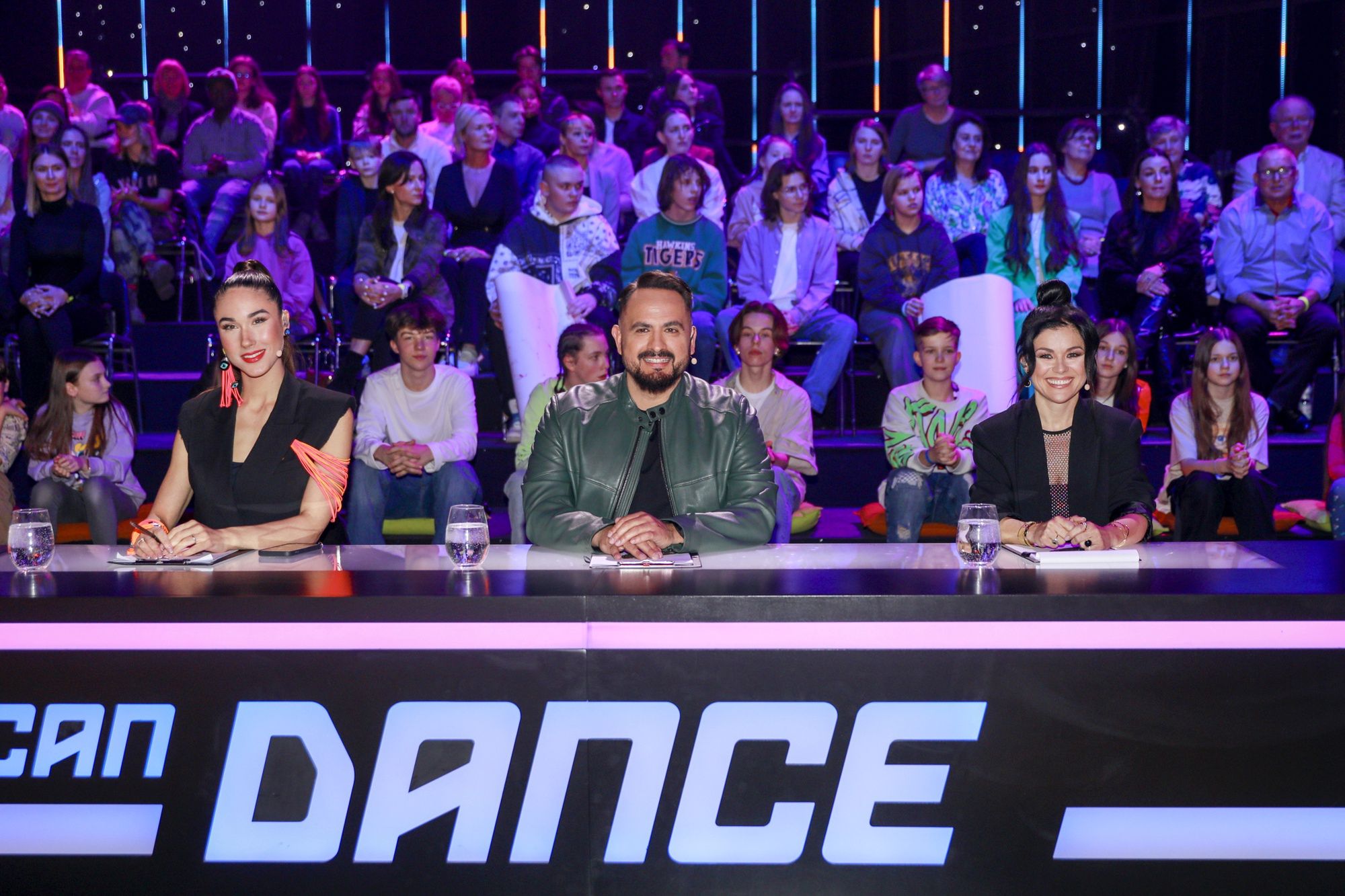 Jury na planie programu "You Can Dance - Nowa Generacja"