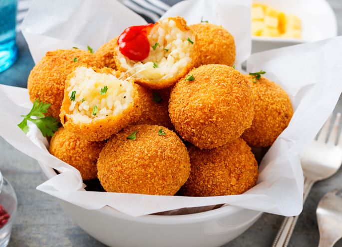 Sycylijski specjał z ryżem