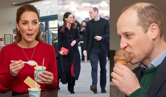 Kate i William zajadają się lodami podczas wizyty w południowej Walii (ZDJĘCIA)