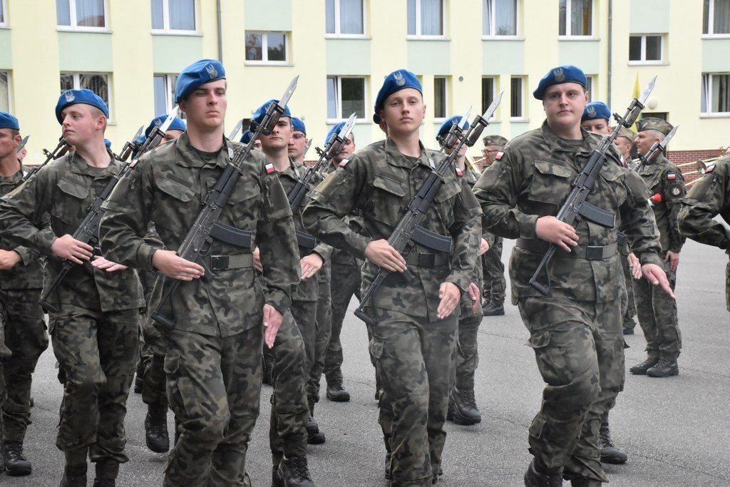 Przysięga wojskowa w Koszalinie