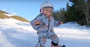 Najmłodsza snowboardzistka świata. Ma zaledwie rok