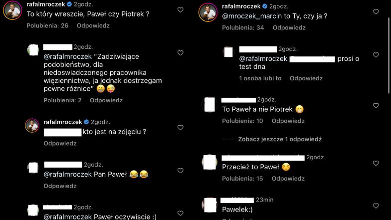 Marcin czy Rafał Mroczek? Wpadka na profilu "M jak miłość"