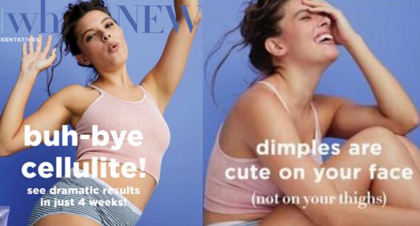 Avon wycofuje kampanię kosmetyków antycellulitowych po oskarżeniach o to, że pokazuje cellulit jako defekt