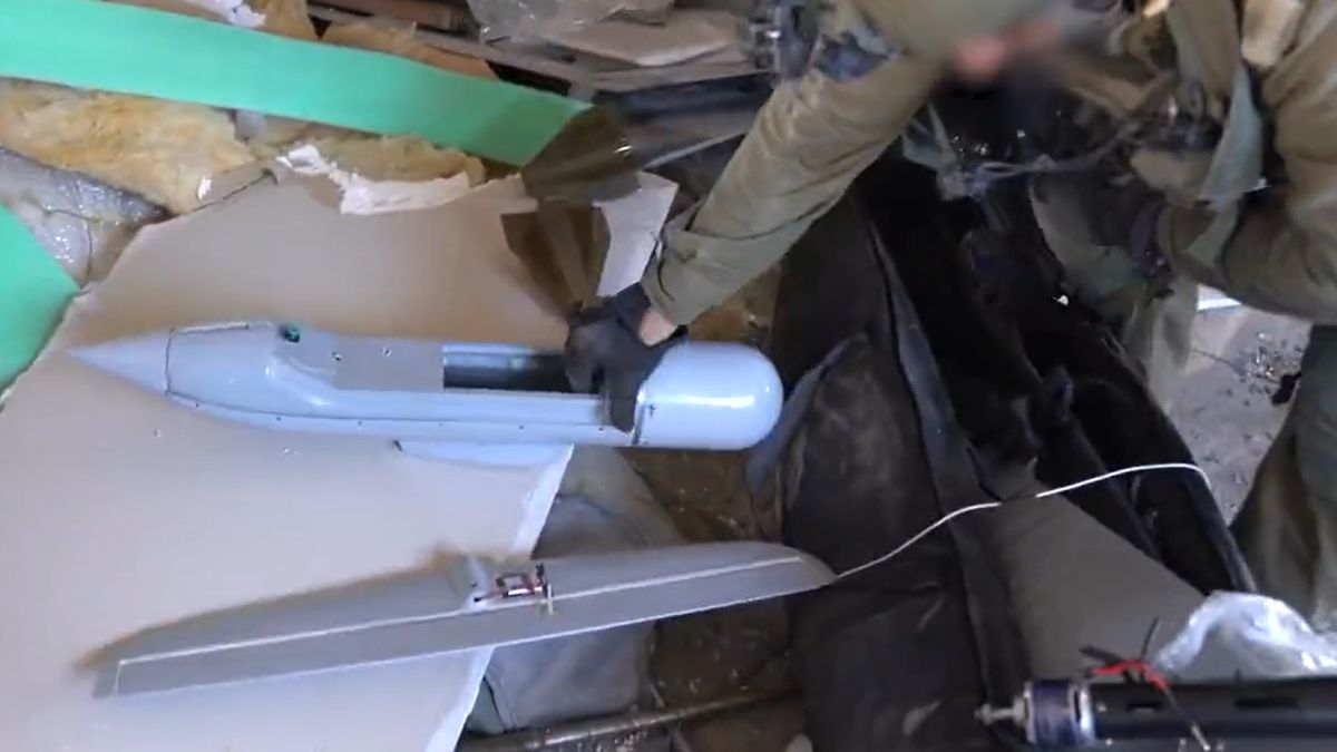 W jednym z domów w Strefie Gazy żołnierze znaleźli prawdziwy arsenał