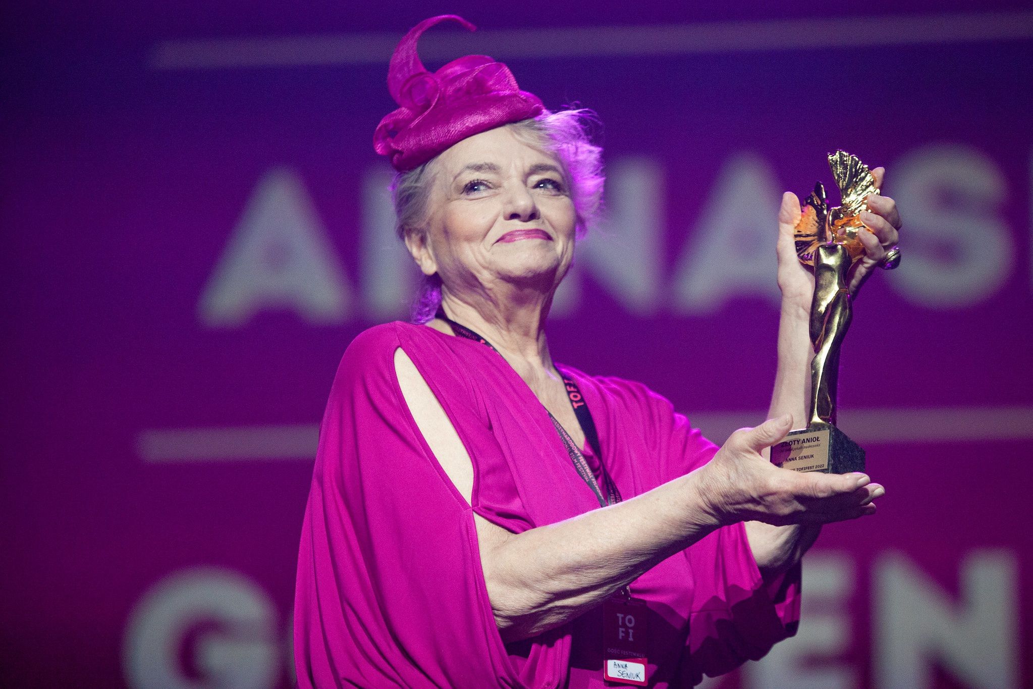 Anna Seniuk na festiwalu Tofifest