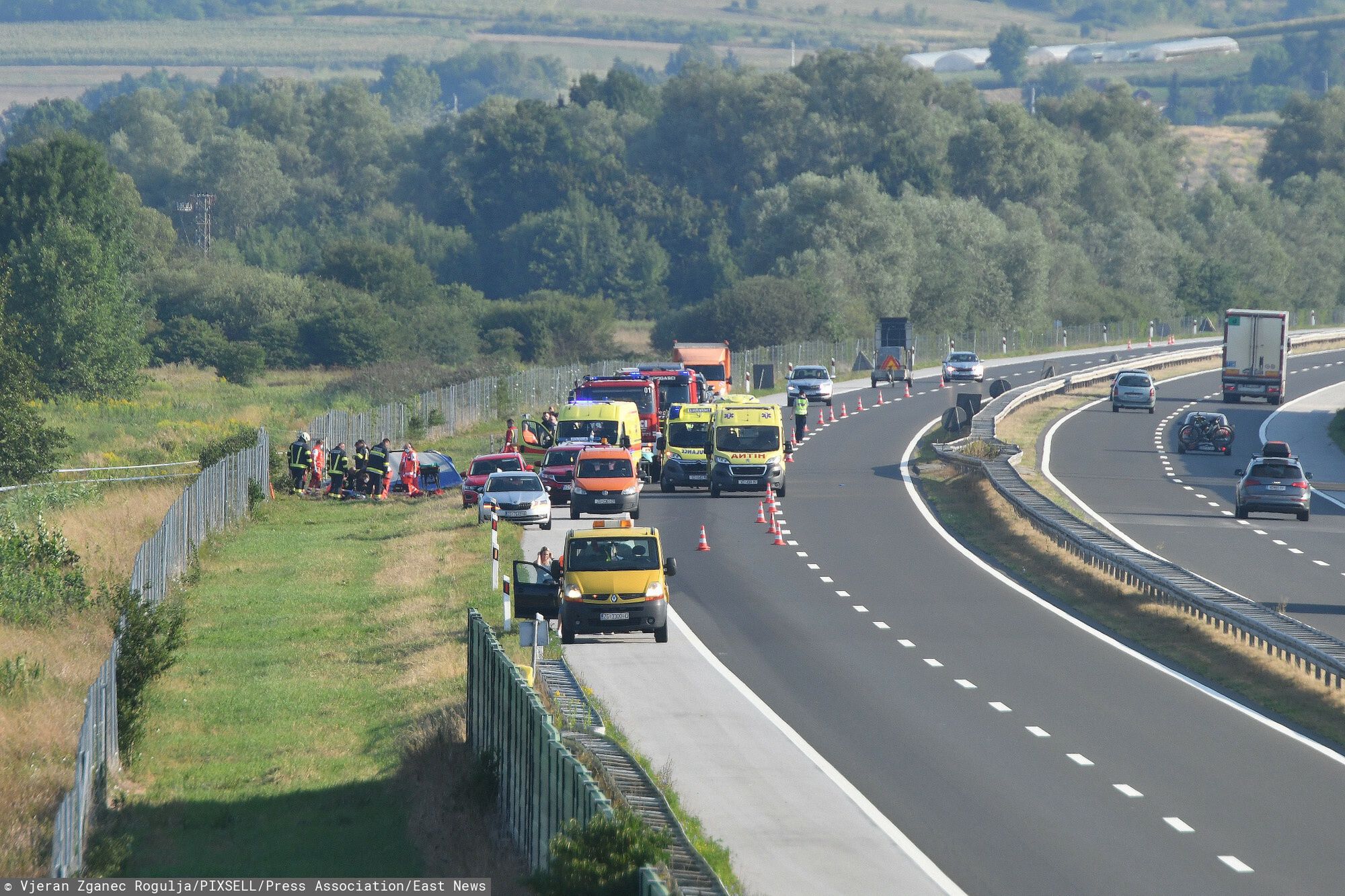 Tragiczny wypadek polskiego autokaru w Chorwacji