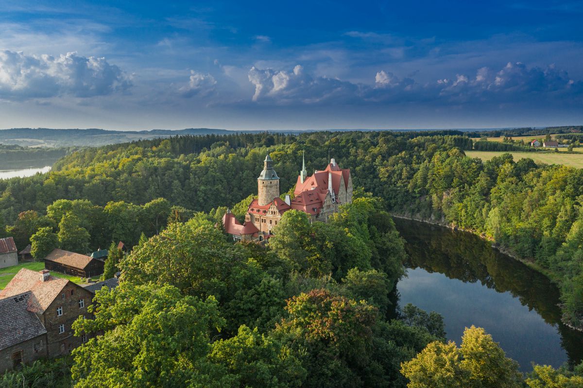 Dolny Śląsk to kraina przepięknych zamków - na zdjęciu Zamek Czocha