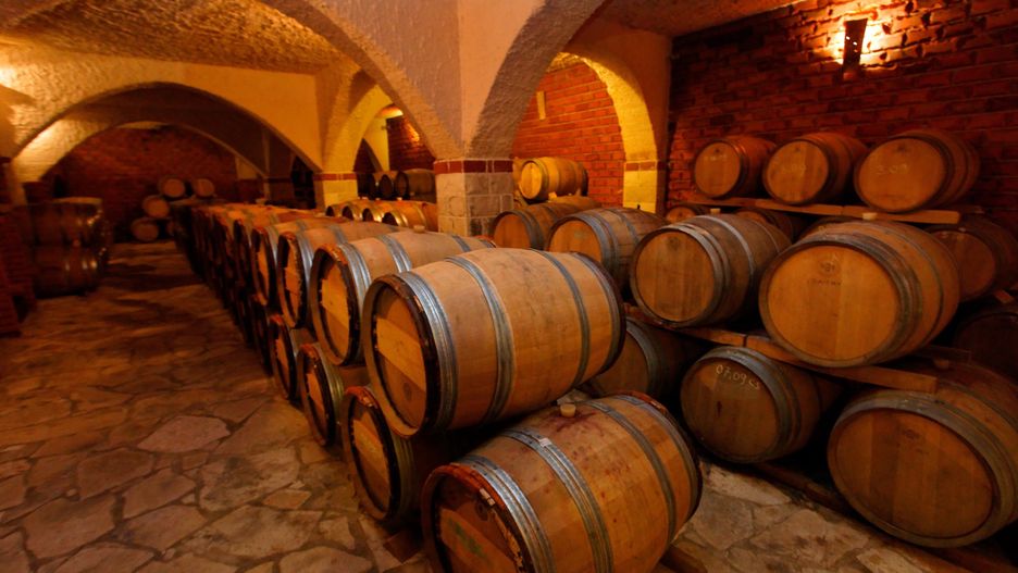 chorwacja beczki z winem