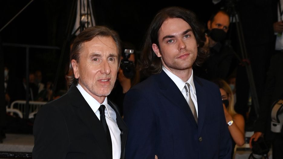 Tim Roth wraz z synem Cormakiem