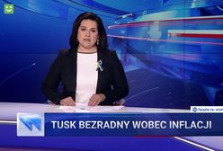 Takiego "odlotu" dawno nie było. Pasek "Wiadomości" o Tusku jest źródłem memów
