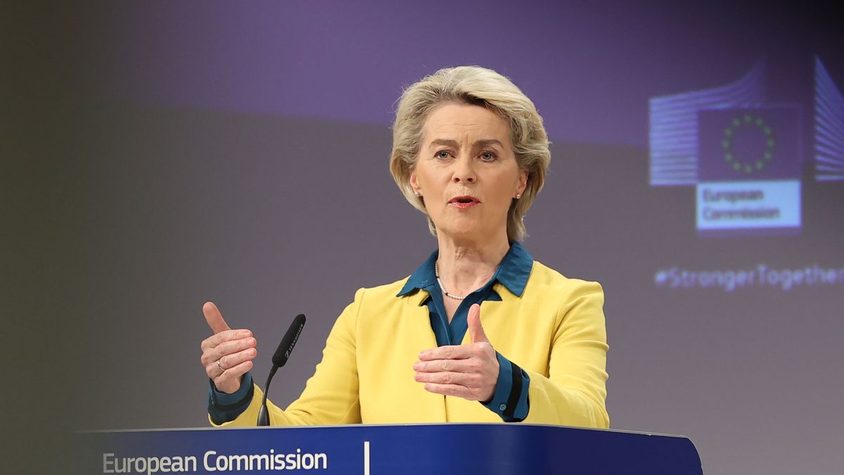 Na zdjęciu Ursula von der Leyen