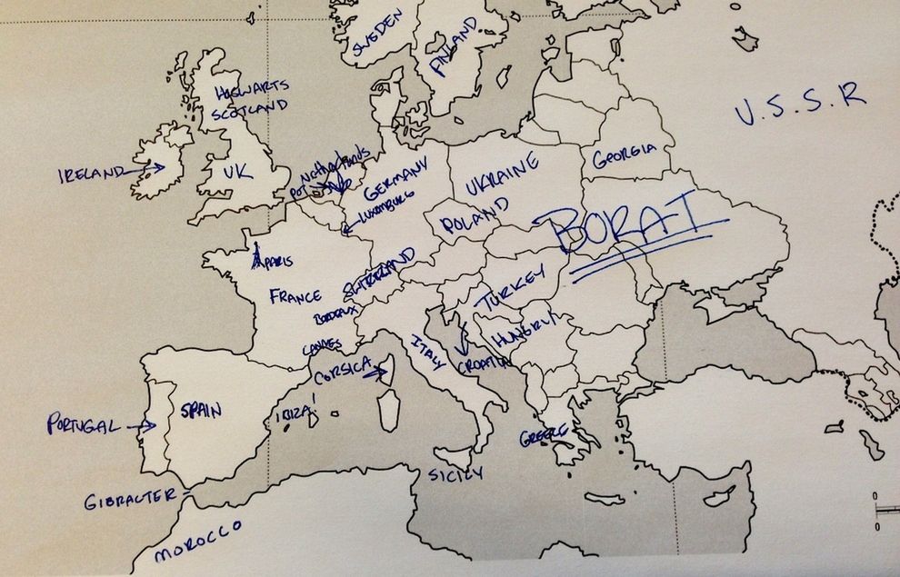 Gdzie leży Polska? Amerykanie wskazują kraje w Europie 10