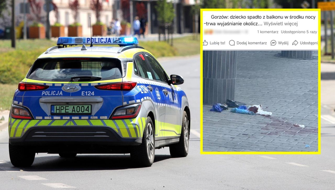 Dziecko wypadło z balkonu? Dementujemy fake newsy
